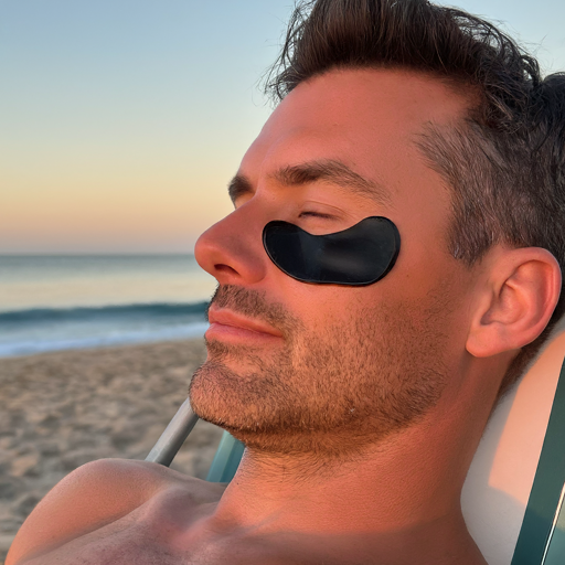 Seaweed Under-Eye Patches From Real Hand-Cut Kelp Leaves, Rejuvenation and Wrinkle Reduction, Made in USA.