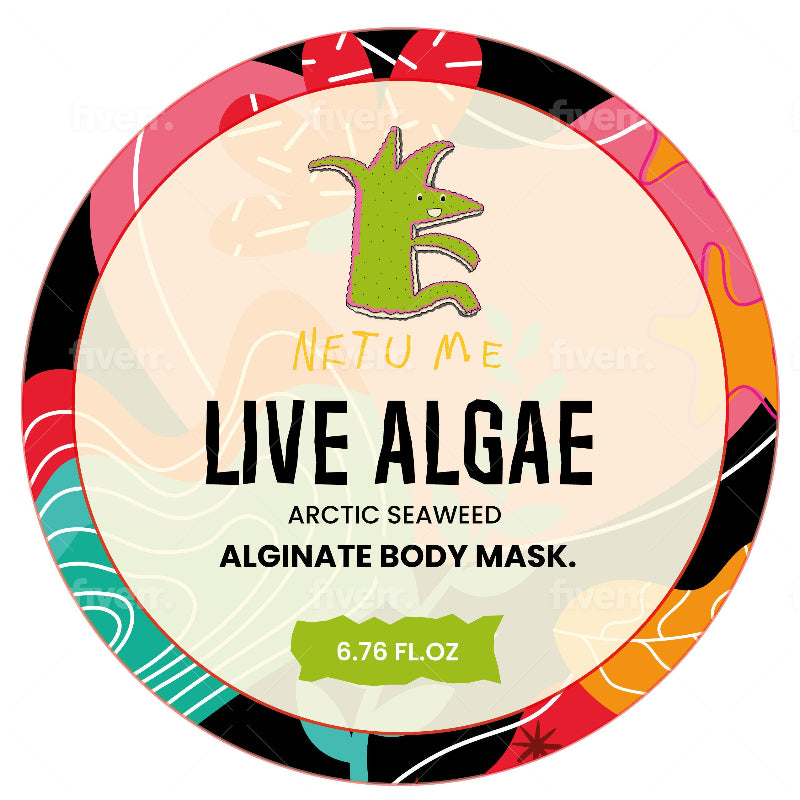 Live Seaweed Anti-Cellulite Mask. Algae Extract, Caffeine, and Vitamins. Skin Smoothing and Body Contouring. Effective Detox and Rejuvenation